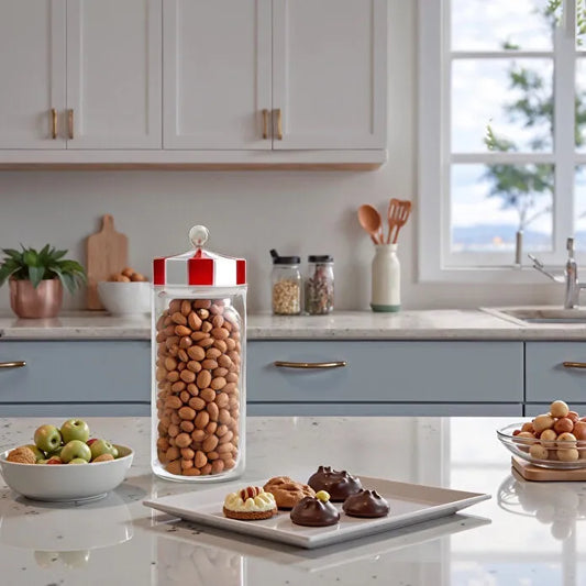 Karaca Karnaval Cam Saklama Kabı 1300 Ml