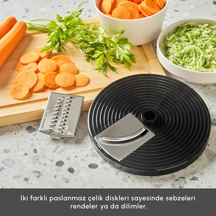 Karaca Pro Multimax 6 in 1 Çok Amaçlı Mutfak Robotu 2000W Space Gray