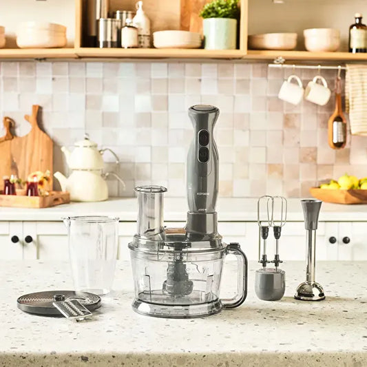 Karaca Pro Multimax 6 in 1 Çok Amaçlı Mutfak Robotu 2000W Space Gray