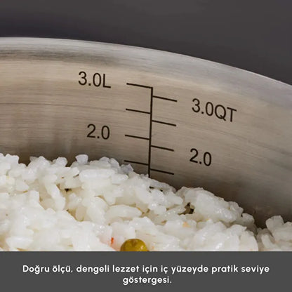 Karaca Powersteel 316+ Enzo 8 Parça Çelik Tencere Seti