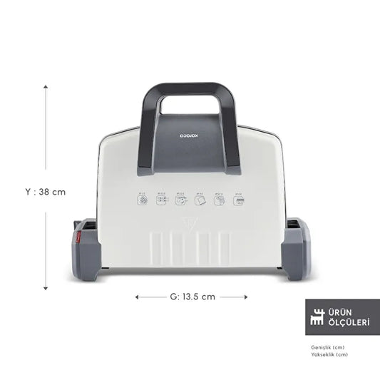 Karaca Swiss 4 Dilim Kapasiteli Izgara ve Tost Makinesi 1800W