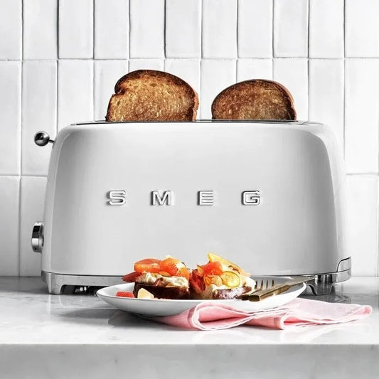 Smeg Ekmek Kızartma White Tsf01wheu 4 Dilim Ekmek Kapasiteli