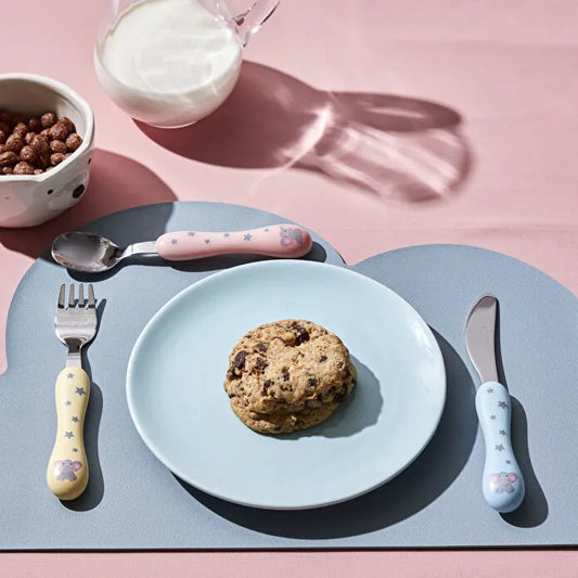 Karaca Safari 3 Parça Çocuk Çatal Kaşık Bıçak Seti